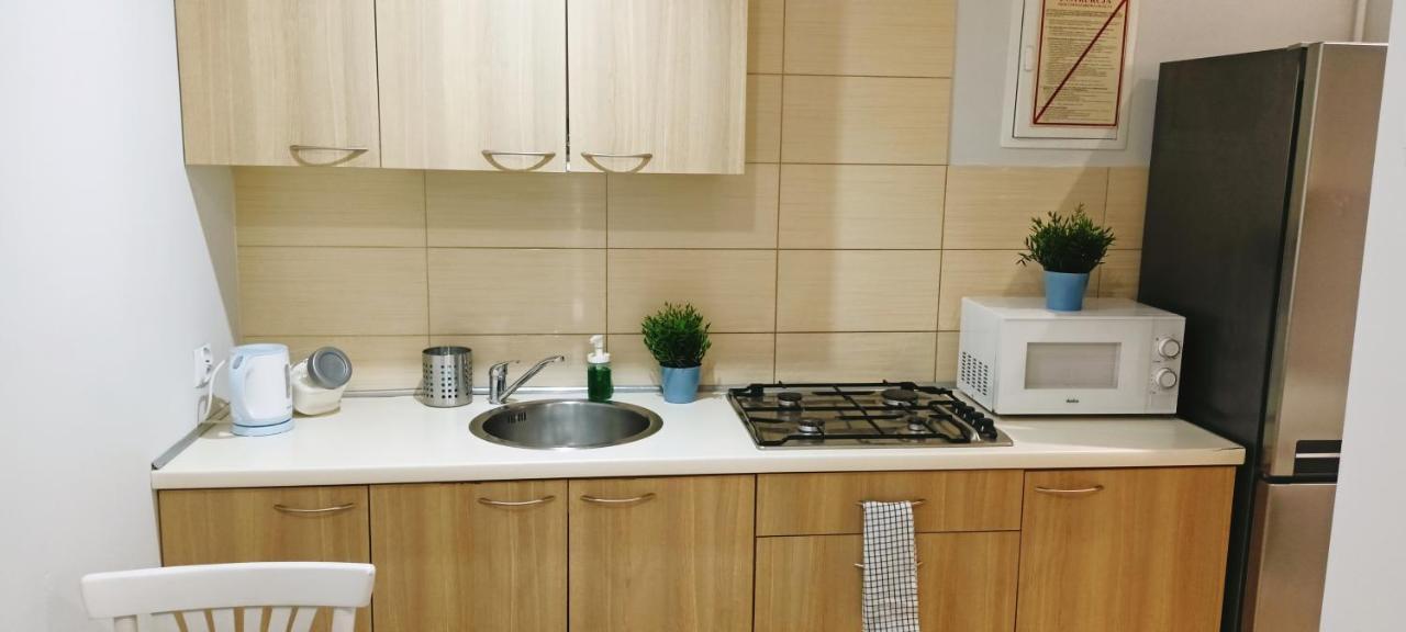 Apartament Granatowy Swietoduska 12 Lublin Dış mekan fotoğraf